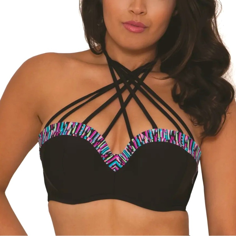 Curvy Kate Galaxy Bandeau Bikini Top